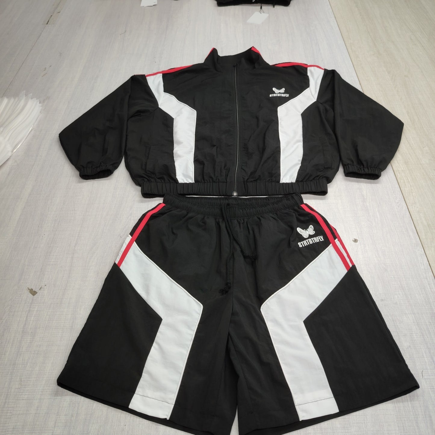 Men's Black Short Set