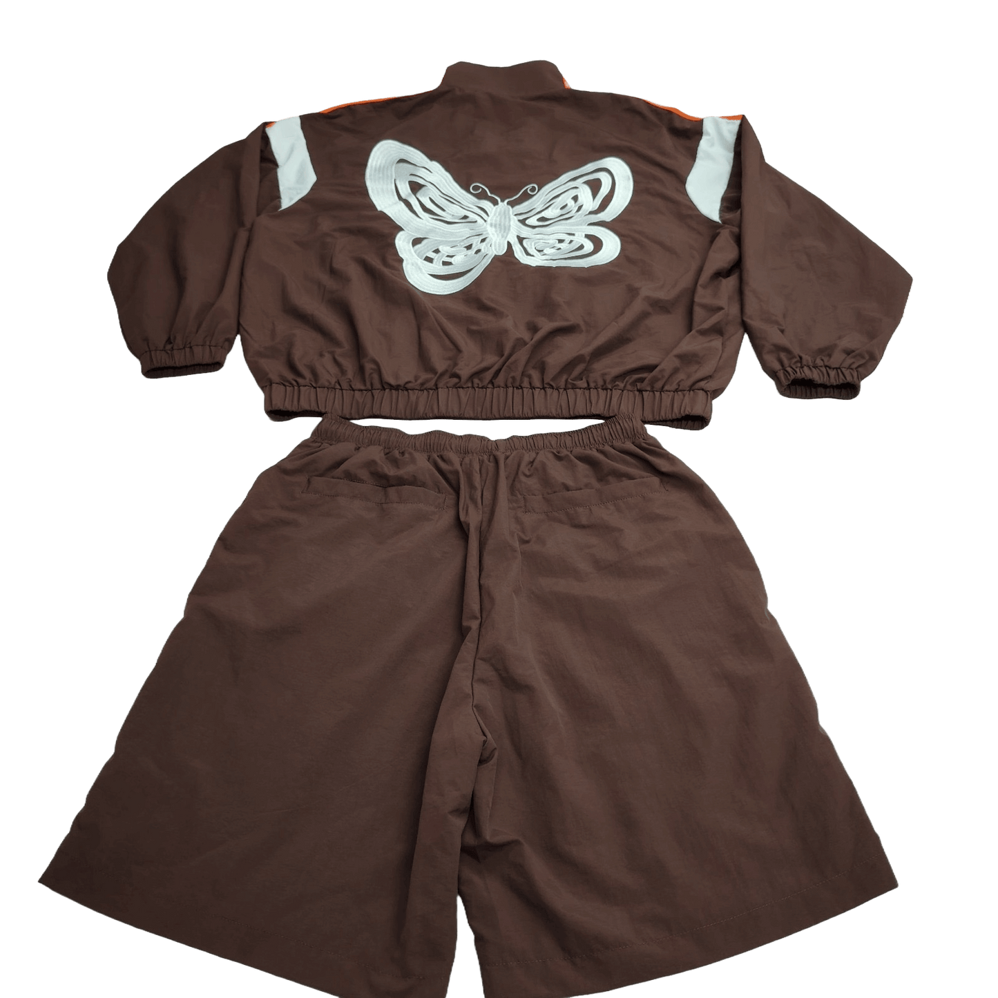 Men's Brown Short Set