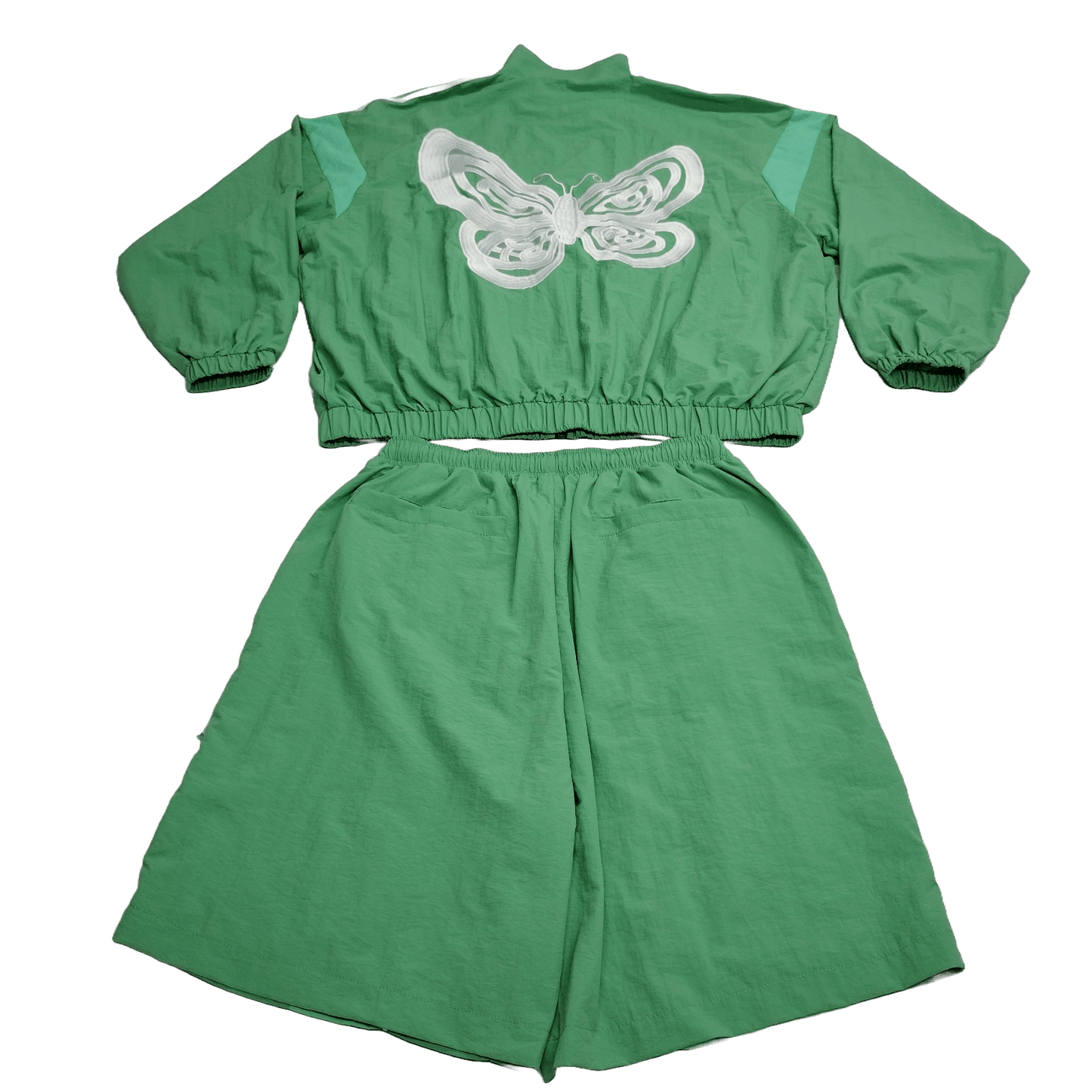 Men's Green Short Set