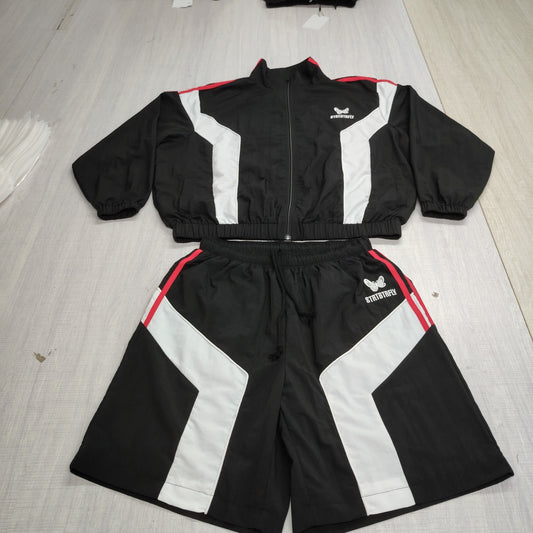Men's  Black Short Set