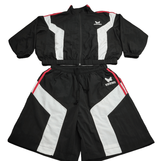 Men's  Black Short Set