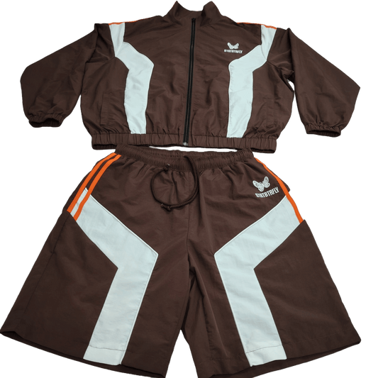 Men's Brown Short Set