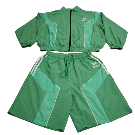 Men's Green Short Set