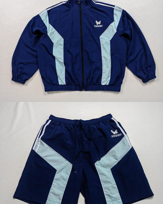 Men's Navy Blue Short Set